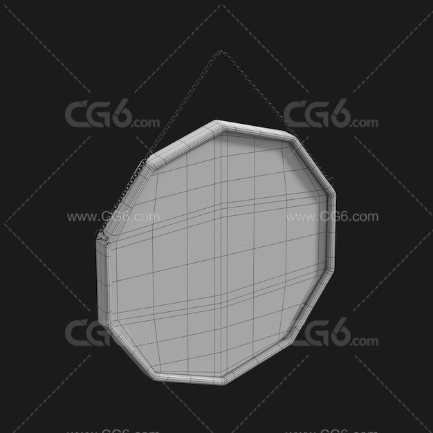 十边形框架 相框 金属框 墙架 墙架-4