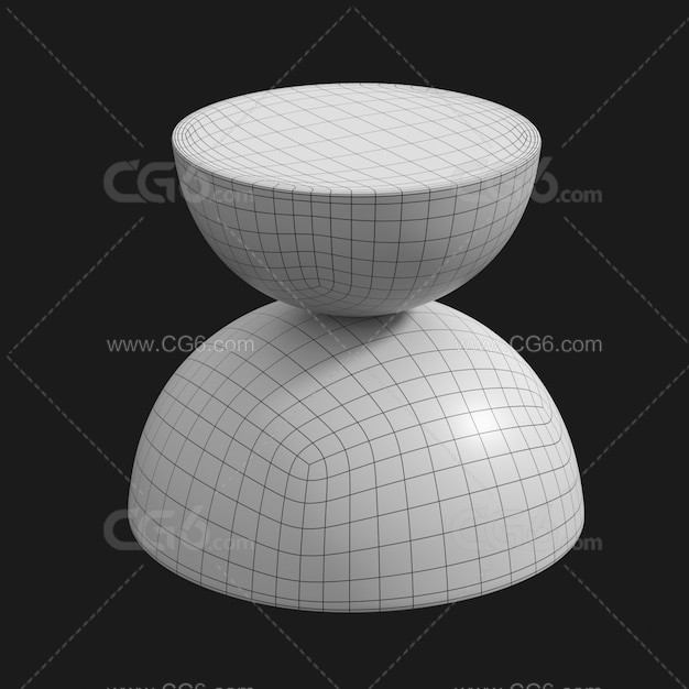 形状 装饰形状 抽象形状 半圆 讲台 数字 数字-4