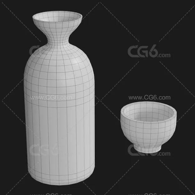 清酒瓶 清酒杯 清酒套餐 金属清酒套装 金属清酒套装-4