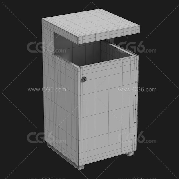 垃圾 户外垃圾桶 街道家具 垃圾桶 垃圾箱 街头垃圾桶 街头垃圾桶-4