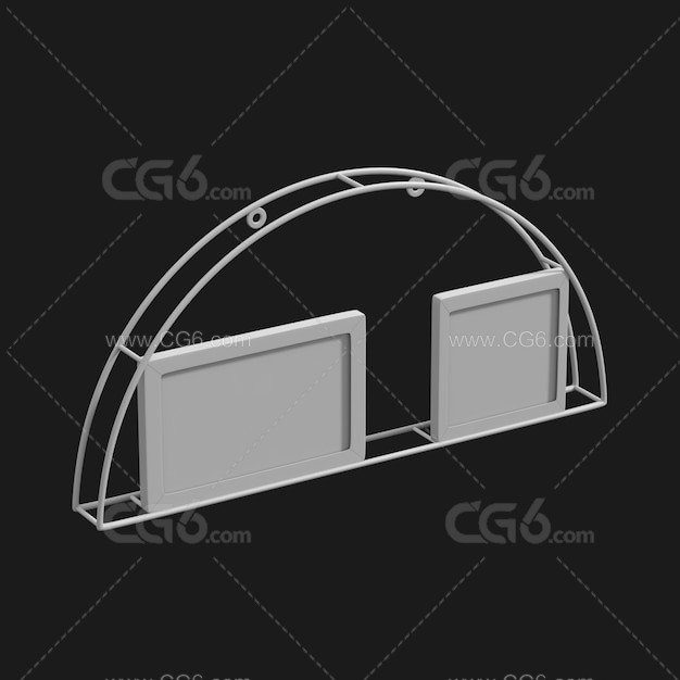 框架 画廊框架 相框 椭圆形镜框 椭圆形镜框-3