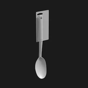 钢包 金属钢包 带标签的勺子 厨房用具 厨房用具