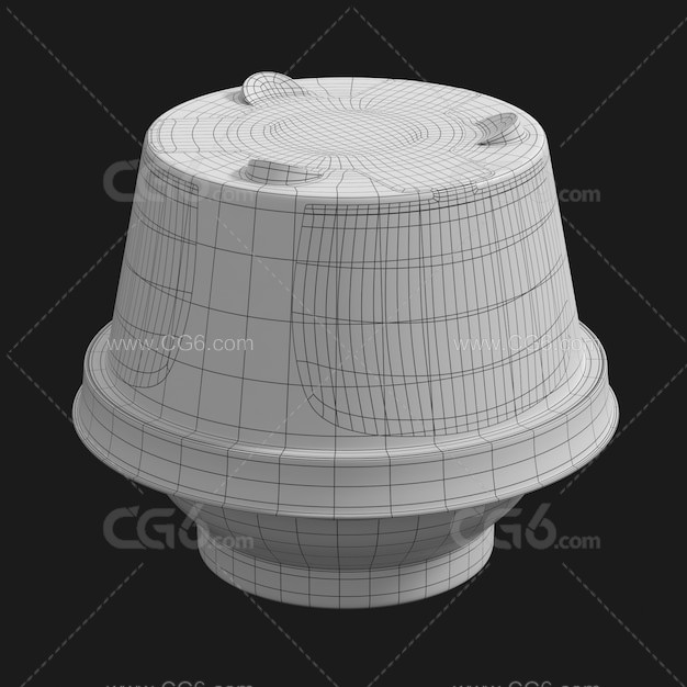 罐 塑料罐 零食罐 圆罐 食品容器 食品容器-4