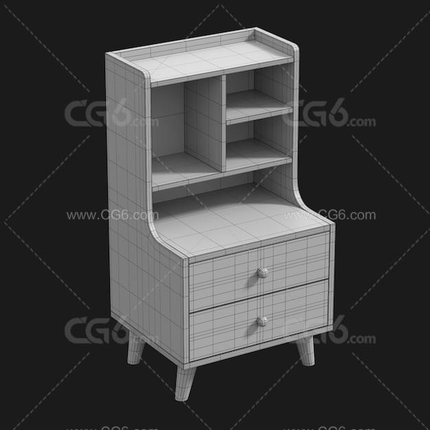 床头柜 木桌子 家具 家具-4