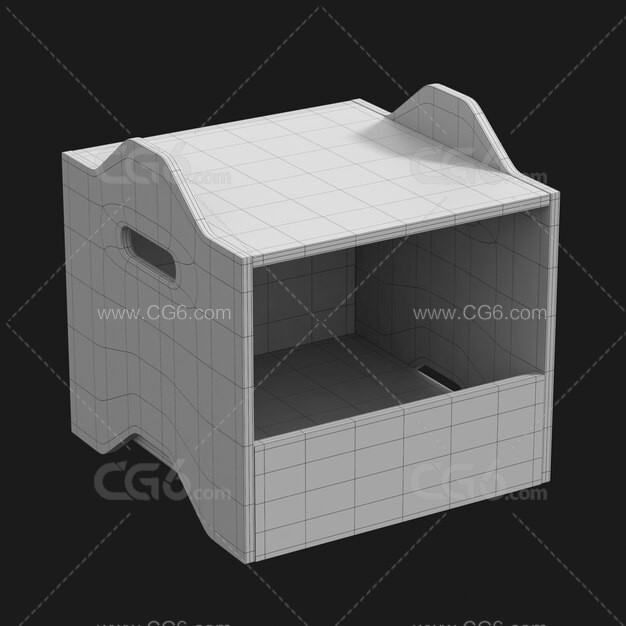 玩具收纳盒 玩具容器 木制收纳盒 木制收纳盒-4