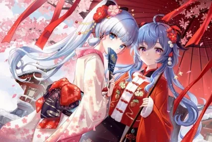雲小猫画师绚丽非凡的P站动漫美图