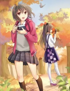 P站画师KiTA风格独特的二次元萌图