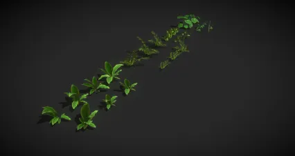 植物 灌木 大叶植物 野草 花草植物 场景植物 园林植物 兰花 芦荟 马尾草 水草