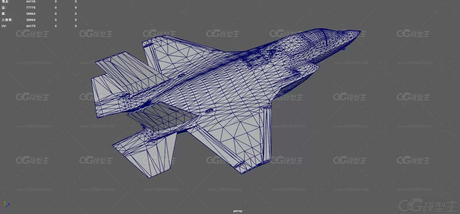 F35战斗机 F35C联合打击战斗机 隐身战机 闪电攻击机 军事飞机 第五代战斗机 舰载-6