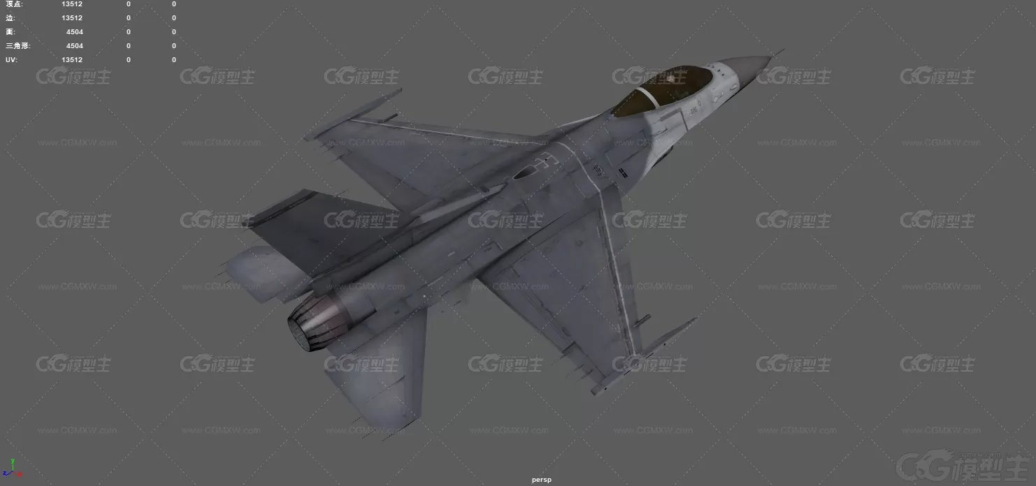 F16战斗机 F16C 多用途战斗机 轻型战斗机 超音速战机 喷气式战斗机 军用飞机 美式战机-7