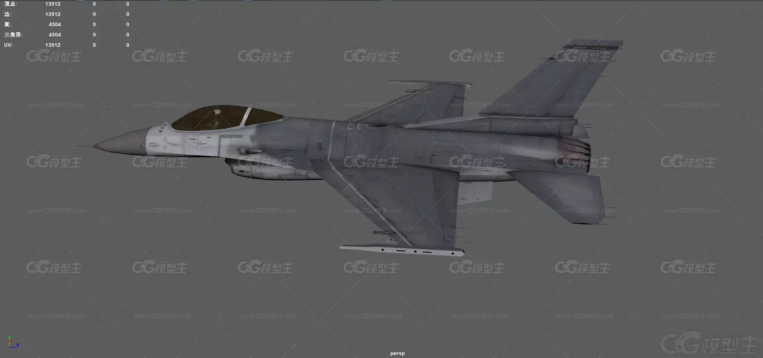 F16战斗机 F16C 多用途战斗机 轻型战斗机 超音速战机 喷气式战斗机 军用飞机 美式战机-10