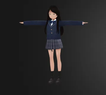卡通萝莉 jk女孩 二次元女孩 卡通女孩 日本少女 日系风格 动漫少女 女学生 学生妹 ...