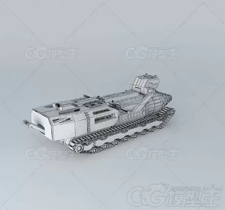 矿车，采矿车3d模型-4