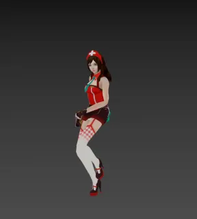 爱跳舞的美女模型
