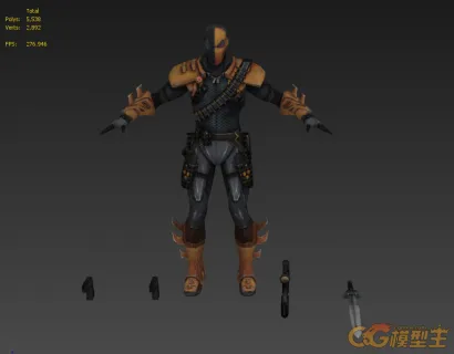 次时代科幻战士 未来士兵 写实走路动画