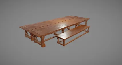 中世纪的桌椅 古代桌椅 家具 客栈桌椅 木桌 木椅 中式桌椅 古风桌椅 欧式长桌 餐桌...