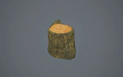 树桩3d模型