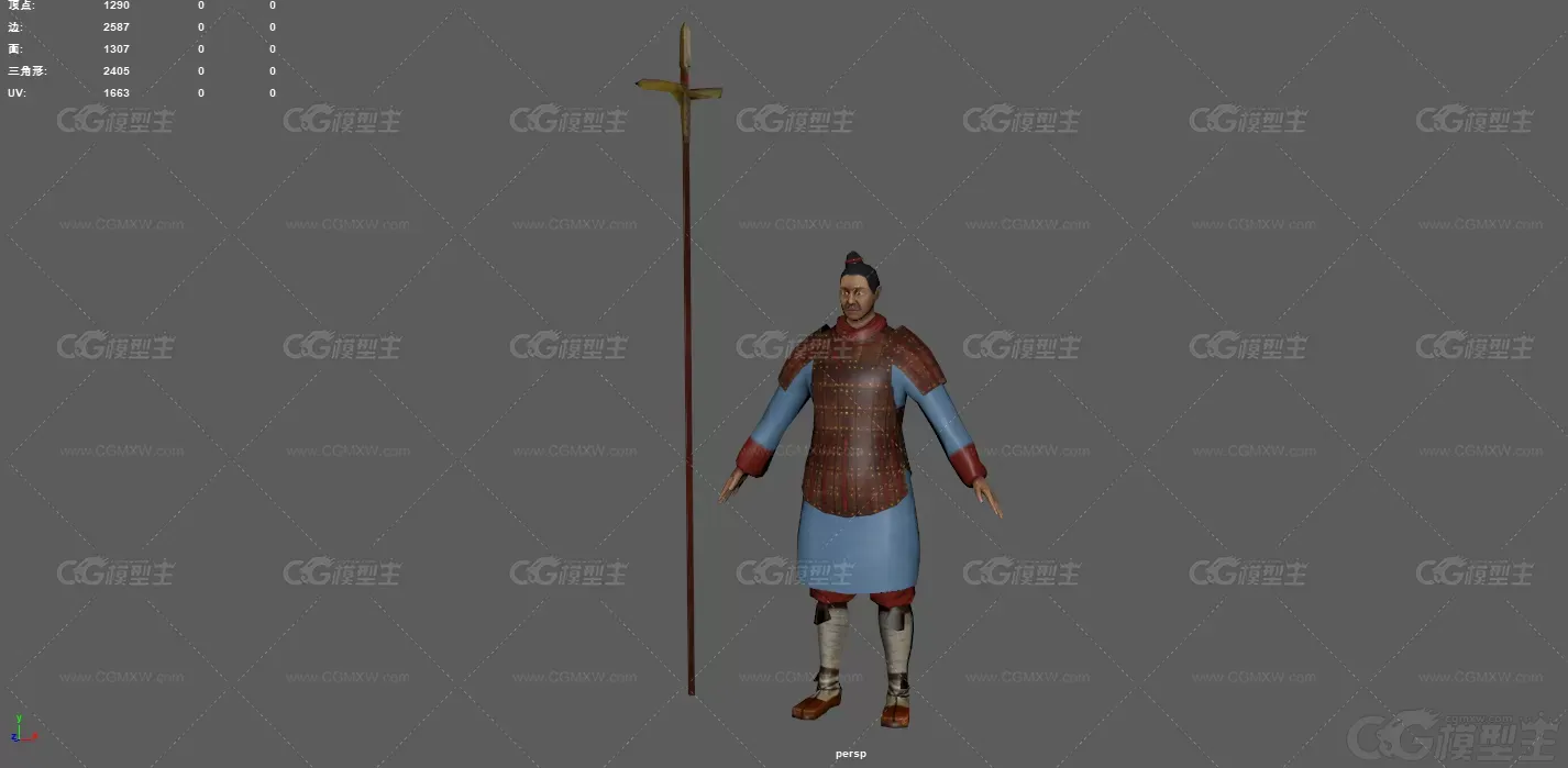 中国古代士兵 秦兵 古代士兵 秦朝步兵 汉朝步兵 战士 盔甲 步兵 兵卒 古代人物-3