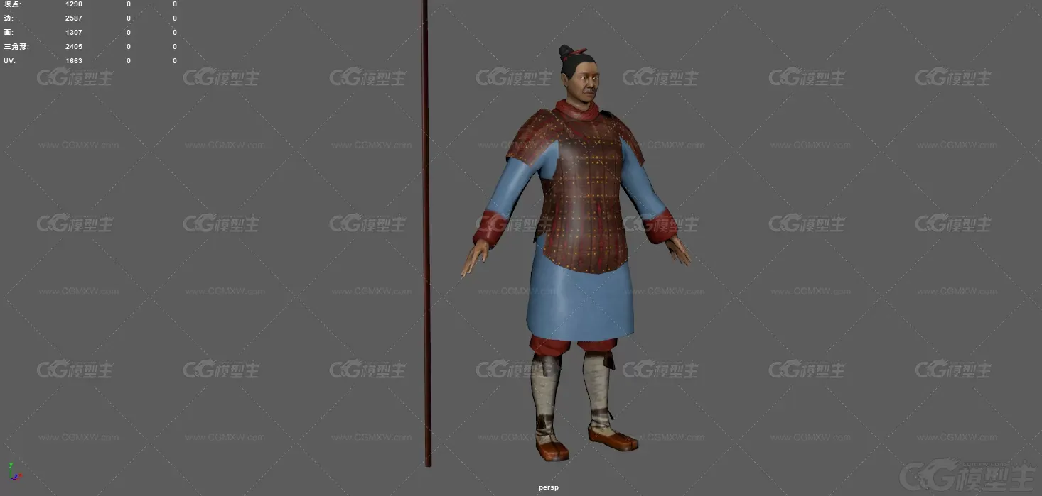 中国古代士兵 秦兵 古代士兵 秦朝步兵 汉朝步兵 战士 盔甲 步兵 兵卒 古代人物-6