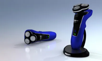 剃须刀3d模型