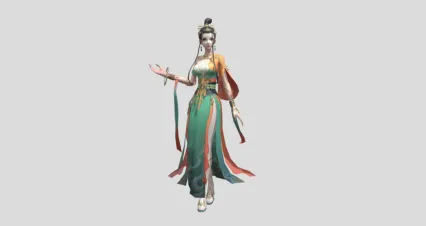 舞姬 楼兰公主 性感飞天神女 古装汉服 古代人物 飞天仙女 仙侠 敦煌飞仙 美女天仙 ...