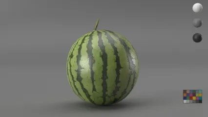 西瓜3D模型