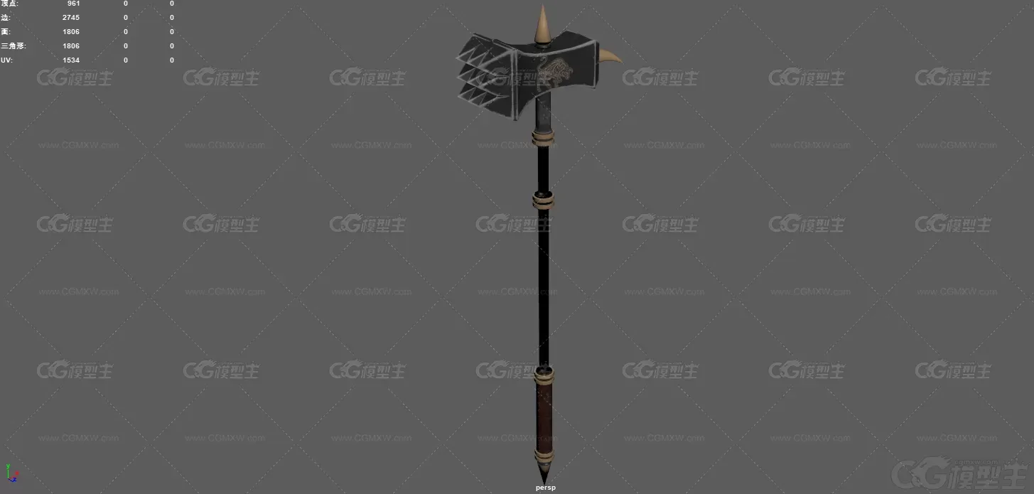 战锤 冷兵器 古代武器 矮人兵器 锤子 中世纪铁锤 维京武器 圣殿武士 魔法战锤 西方...-2