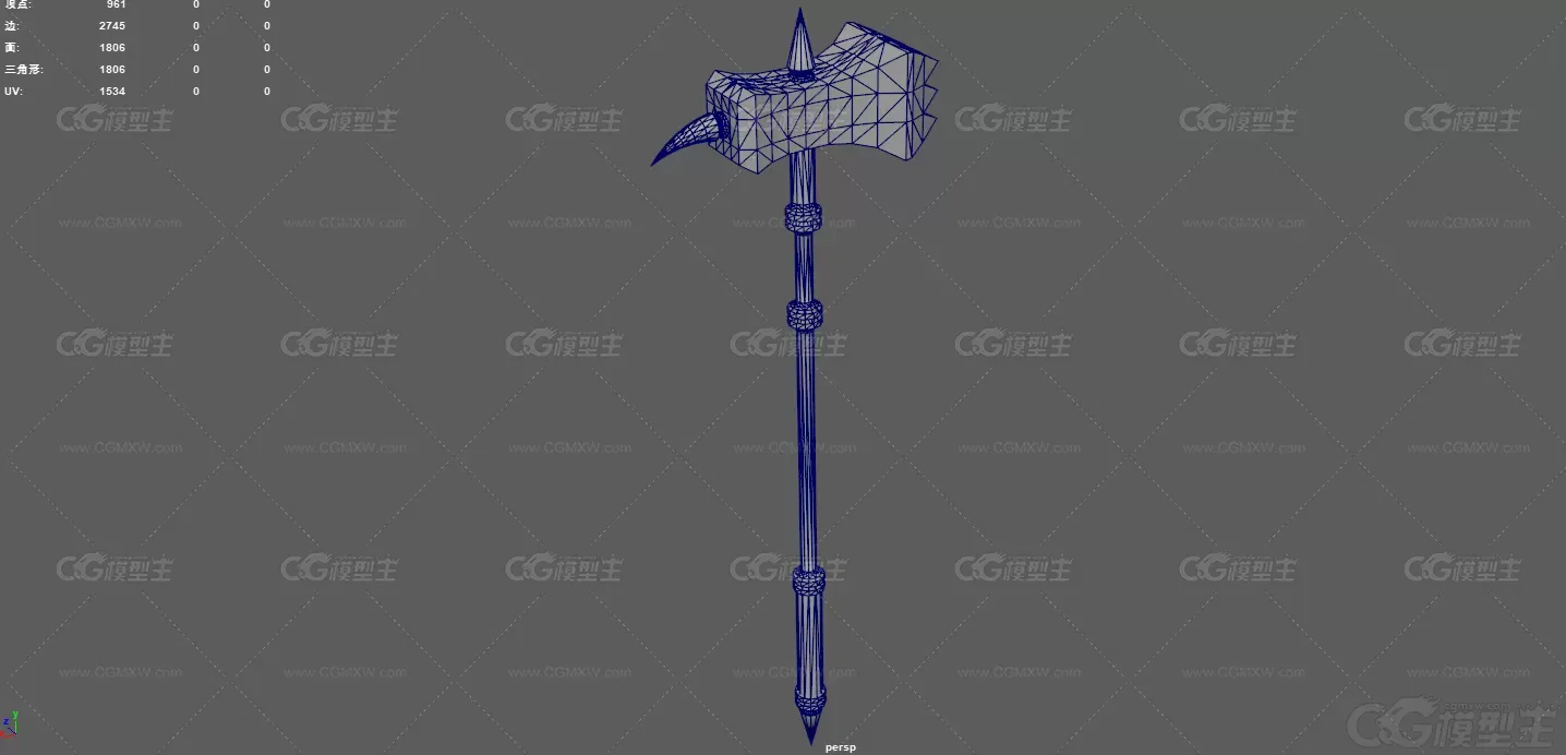 战锤 冷兵器 古代武器 矮人兵器 锤子 中世纪铁锤 维京武器 圣殿武士 魔法战锤 西方...-9