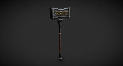 战锤 魔幻武器 冷兵器 古代武器 矮人兵器 巨锤 武器装备 神锤 铁锤 兽人战锤 维京武器