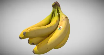 香蕉3D模型