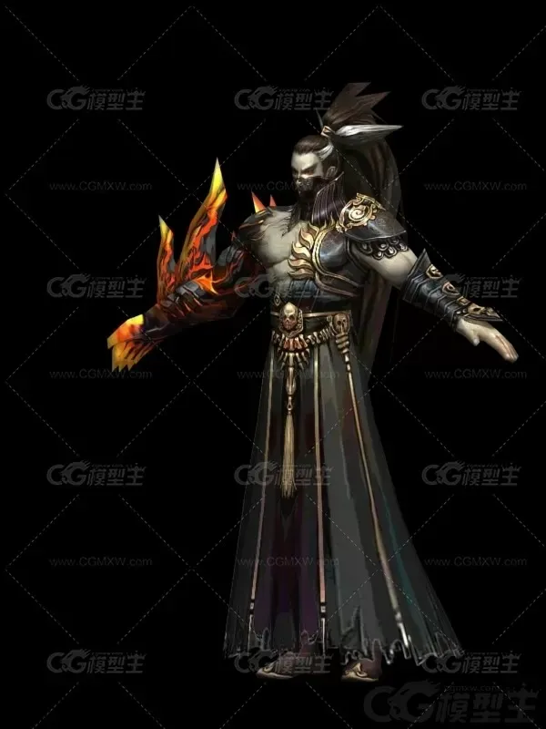 半魔半人  麒麟臂 妖魔教主 恶魔教皇 恶灵 兽人-3