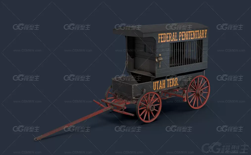 囚车 中世纪囚车 古代的囚车 古代马车 英伦马车 交通工具 欧洲马车 囚犯运输车 牢...-1
