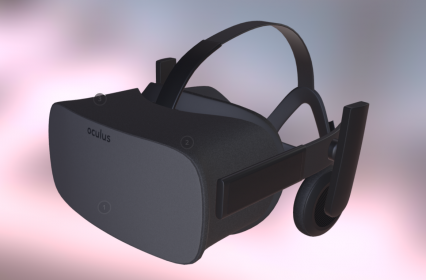 VR眼镜3D模型