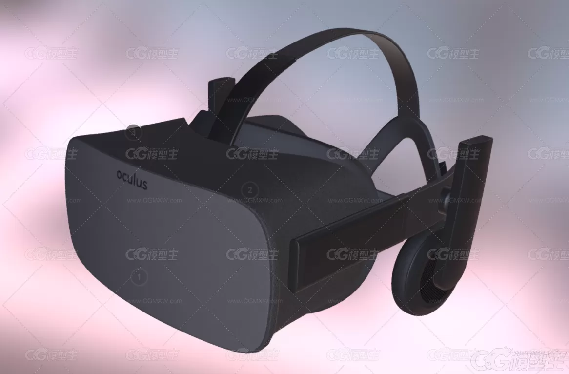 VR眼镜3D模型-1