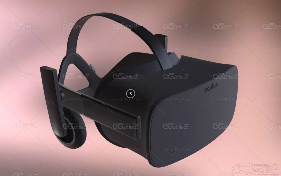 VR眼镜3D模型-2