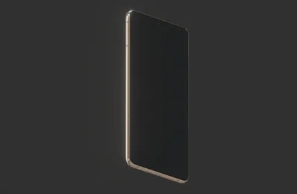 三星galaxy S21 全面屏手机 智能手机 三星手机模型 三星s21手机3D模型