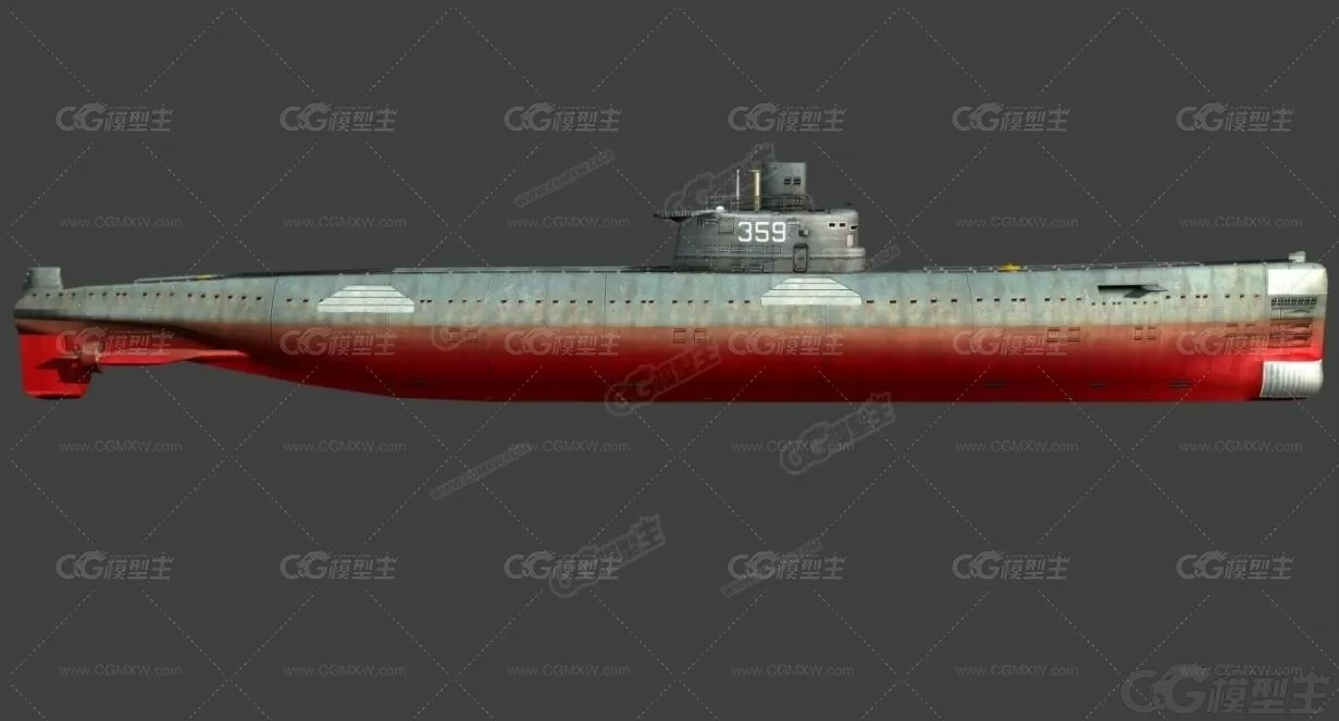 中国海军035级 柴电动力攻击潜艇 Ming-Class 明级-2