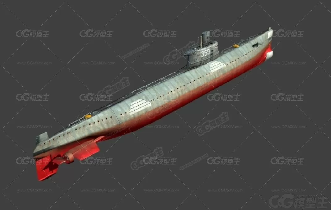 中国海军035级 柴电动力攻击潜艇 Ming-Class 明级-3