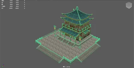 古典茶楼 古代茶楼 茶舍 茶馆 古建筑 中国风建筑 国风建筑