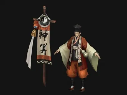 葫芦道长  道士  神算子 算命先生 卦师 老道长 古装道士 神仙 仙人