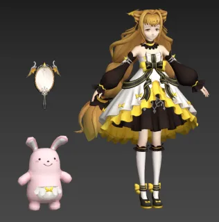 萌宠兔兔少女 小萝莉 小公主 美少女 萌宠