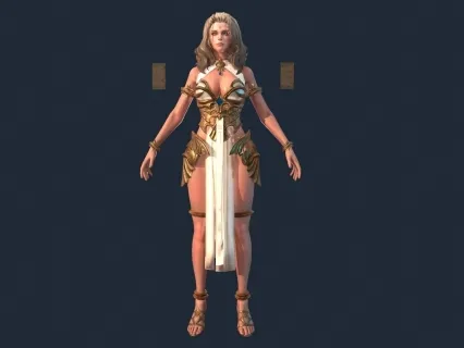 次时代古代美女 婀娜多姿 雅典娜 国风角色 西欧美女 西方美女
