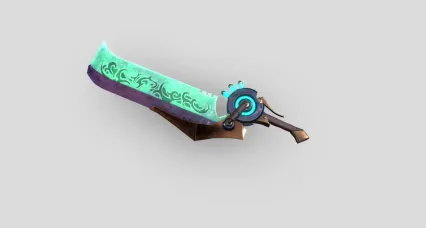 科幻刀 引擎刀 冷兵器 蒸汽朋克武器 机械风格 魔幻兵器 游戏武器 玄幻大刀 神经刀