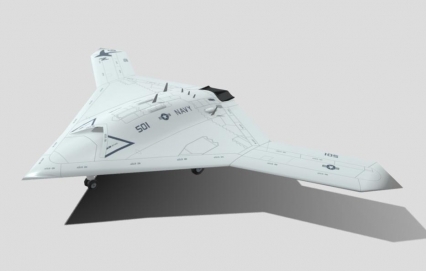 “X-47B”无人攻击机 PBR次世代写实性能优异的“X-47B”无人攻击机模型