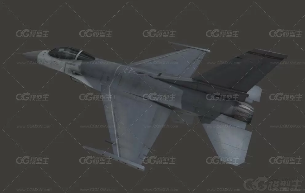 F16-C猎鹰战斗机 F16战斗机 飞行员 战斗飞机 歼击机 三代战斗机模型-2