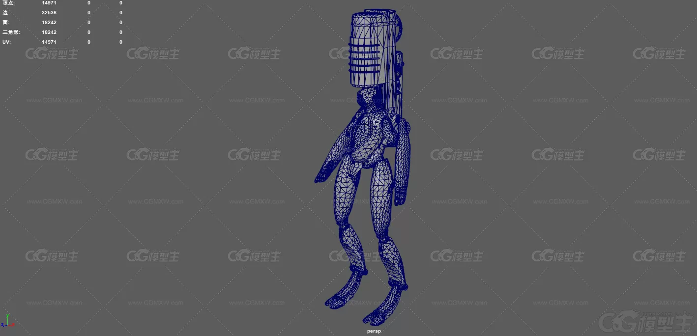 两足机器人 科幻机器人 未来机器人 智能机器人 探测机器人 维修机器人 Robot 机甲-13