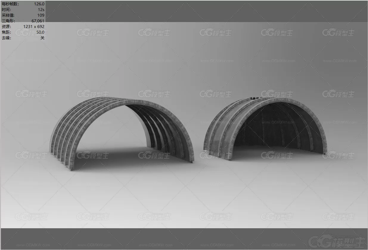 恐怖迷城 建筑组件 建筑顶-2