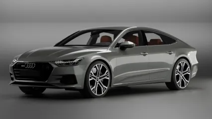 奥迪A7轿车 小汽车 私家车 奥迪汽车3D模型