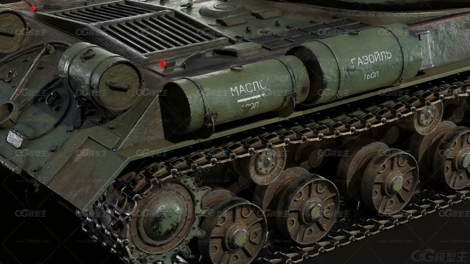IS-2 坦克 苏联坦克 二战坦克-8
