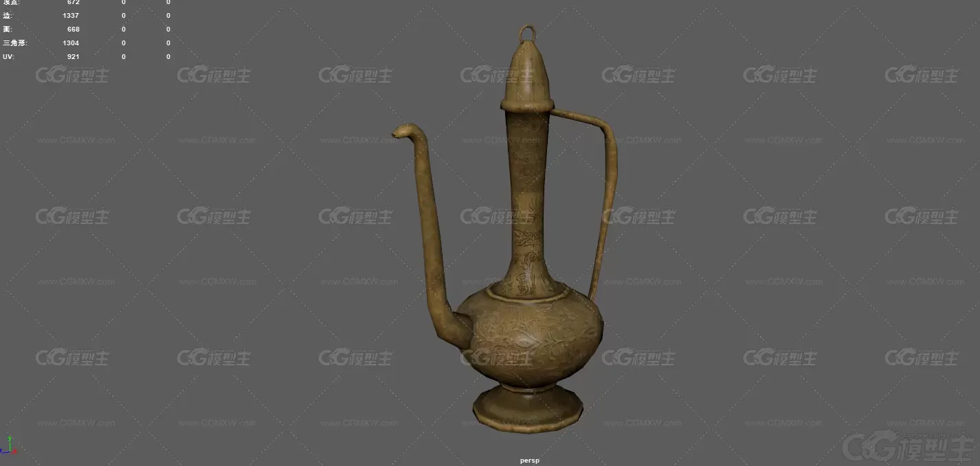 金茶壶 古铜茶壶 长把壶 茶壶摆件 酒壶 铜壶 茶具 古董水壶 茶壶 古玩 紫金壶 文物...-5